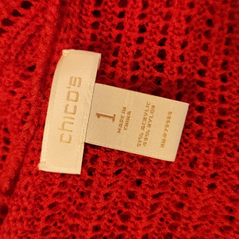 Knit beach coverup top - Picture 7 of 7